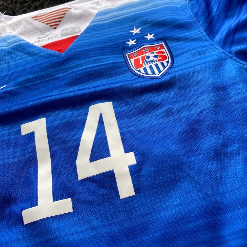 USWNT Soccer Jersey Morgan Brian